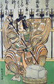 Ichikawa Danjūrō II in the role of Soga Gorō from the play Yanone poster print by Kionaga