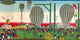 Balloon Ascension Poster Print by Yoshitora featuring colorful balloons in the sky