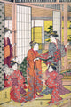 Young Women with a Tray of Sweetmeats Poster Print by Shuncho