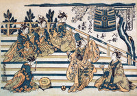 Curfew at Dojoji Poster Print by Kiyomatsu showcasing Japanese art.