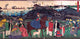 Foreigners Visiting the Famous Site of Mt. Gongen in Kanagawa Poster Print