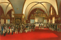 Coronation Banquet for Alexander II Poster Print by Vasily Timm
