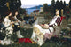 Cecilia Poster Print by John William Waterhouse, showcasing a historical figure's beauty.