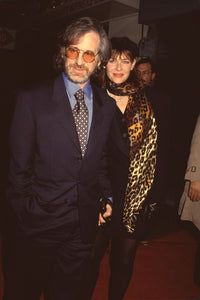 Steven Spielberg and Kate Capshaw at the 'Chaplin' Premiere Photo Print