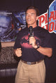 Arnold Schwarzenegger 'Batman & Robin' speaking at Planet Hollywood photo print
