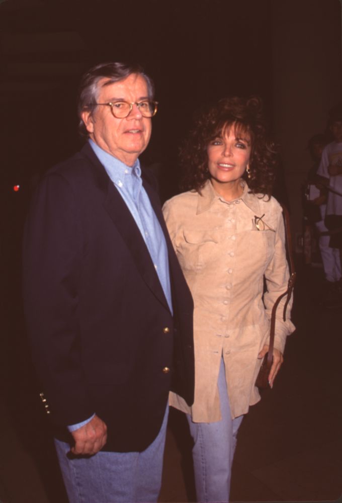 Bob Daly and Carole Bayer Sager photo print in jeans and blazers.