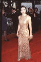 Courtney Cox in a gold dress at the 54th Golden Globes photo print.