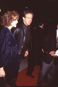 Warren Beatty and Annette Bening on the red carpet photo print