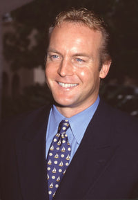 Doug Davidson CBS Press Tour Photo Print in navy suit and sailboat tie
