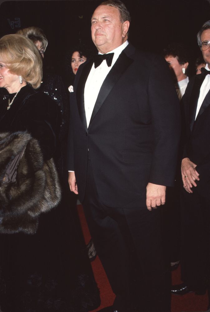 Marvin Davis In Tuxedo Photo Print showcasing elegance and sophistication.