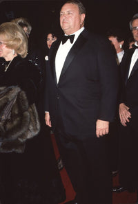 Marvin Davis In Tuxedo Photo Print showcasing elegance and sophistication.