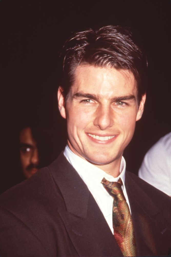 Tom Cruise Brown Suit and Paisley Tie Photo Print