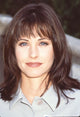 Close-up photo print of Courtney Cox wearing a tan jacket