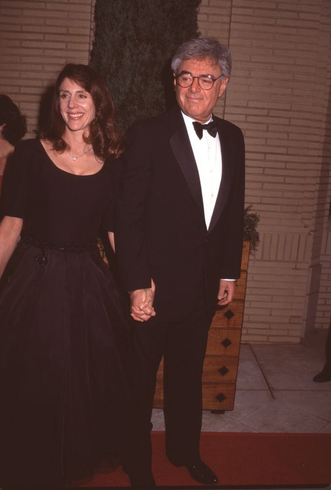 Lauren Schuyler Donner in Short Sleeve Gown and Richard Donner in Tuxedo - Fire & Ice Ball Photo Print