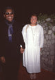 Tyne Daly and Clarence Williams III 'Wings' wrap party photo print.
