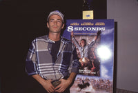 Luke Perry Next To 8 Seconds Photo Print