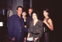 Sylvester Stallone family photo print featuring Toni Anne, Frank Stallone, Jackie Stallone, and Jennifer Flavin.