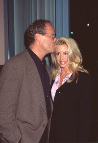 Kelsey Grammer kissing Camille photo print