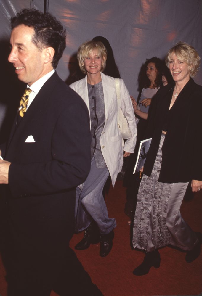 Mark Canton and Kate Capshaw at Isaac Mizrahi Apla Fashion Show Photo Print