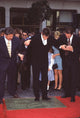 Jim Carrey Stepping Out Of Footprints Photo Print