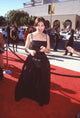 Ashley Judd photo print in black gown on red carpet.