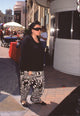 Roseanne Arnold in sunglasses and stylish outfit photo print