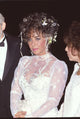 Elizabeth Taylor portrait with flowers in hair and dress - Photo Print