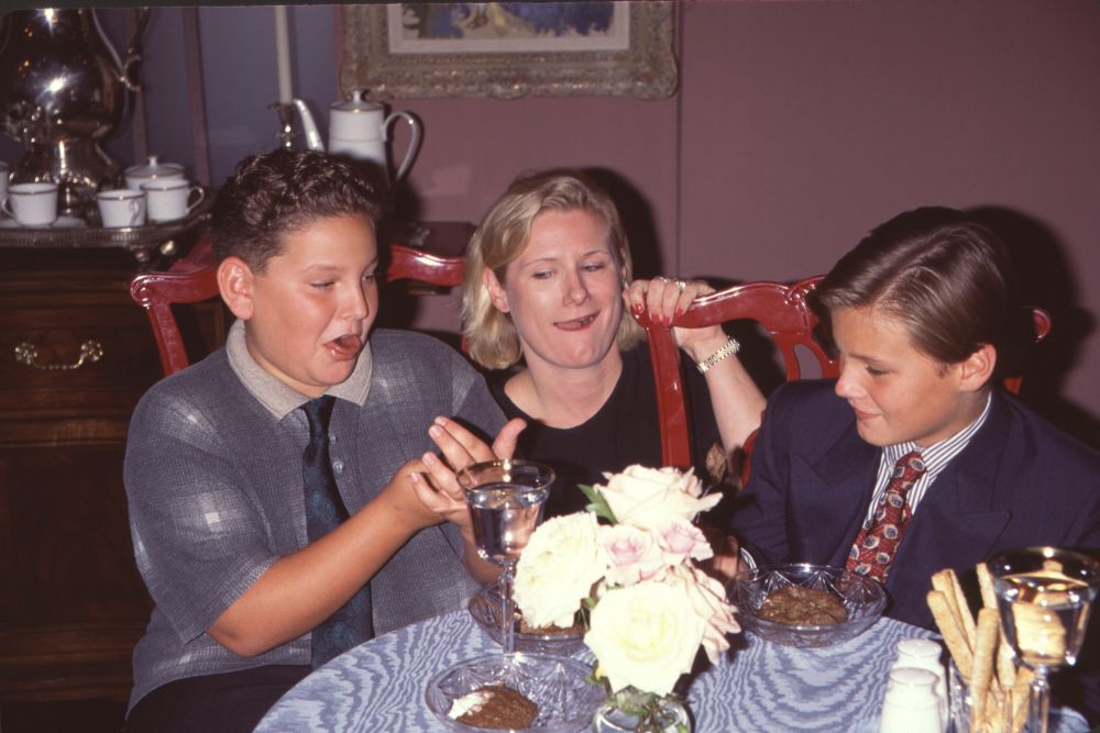 Photo print of Kyle Sabihy, Producer Hope Smith, and Steven Hartman.