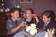 Photo print of Kyle Sabihy, Producer Hope Smith, and Steven Hartman.