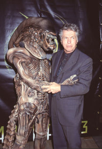 Tom Skerritt Hugging Alien Photo Print celebrating 20th Anniversary of Alien