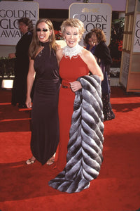 Melissa and Joan Rivers at the 59th Golden Globes photo print