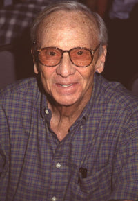 Norman Fell close-up photo print in plaid shirt