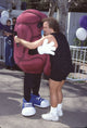 Richard Simmons Hugging Raisin Mascot Photo Print from Raisin Shine Workout