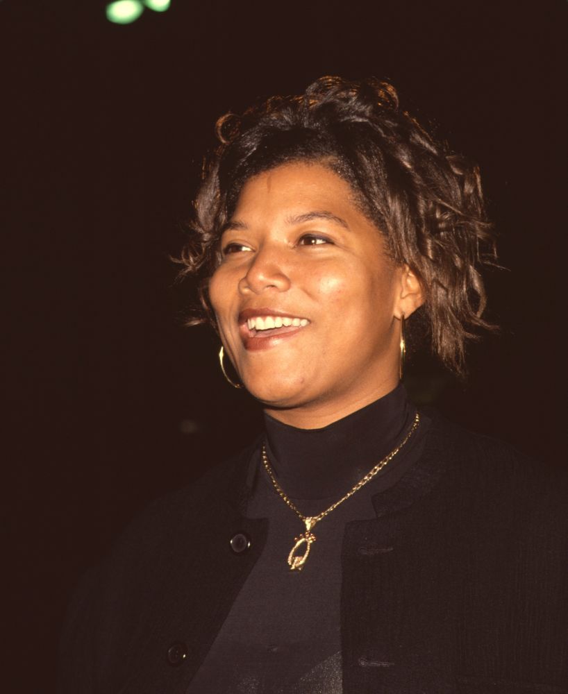 Queen Latifah in black turtleneck and jacket photo print from 'Interview With A Vampire'.