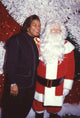 Queen Latifah with Santa at the 62nd Christmas Parade Photo Print