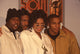 Queen Latifah with Naughty By Nature at the 9th Soul Train Awards photo print