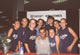 Cameron Mathison with girls team at autograph signing photo print.