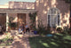 Brad Maule family photo print on front steps of home