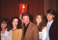William Shatner and Marcy group photo print capturing a classic moment.