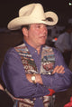 William Shatner in cowboy hat and patterned vest photo print.