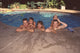 Brad Maule Family Photo Print - In Pool at Home