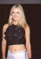 Maeve Quinlan GQ Magazine Party Photo Print in Black Mini Halter and White Pants