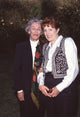 Nan Martin and Lynn Redgrave Photo Print in Black Pants and Patterned Vest