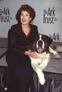 Lynn Redgrave Sitting On Stage With Beethoven Photo Print