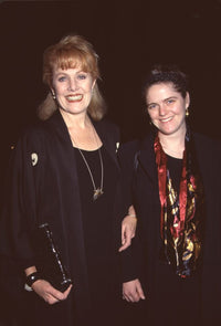 Lynn Redgrave and Annabel Clark at the 'Hilary & Jackie' premiere photo print.