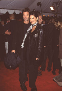 Harry Hamlin and Lisa Rinna at the As Good As It Gets premiere photo print.