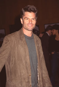 Harry Hamlin wearing a brown jacket at 'Wild Bill' screening photo print.