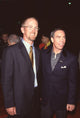 David Duval and Tommy Hilfiger photo print at store opening