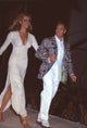 Rebecca Romijn and Tommy Hilfiger walking the runway at Rock to Erase MS party photo print.
