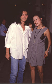 Lou Diamond Phillips and Jennifer Tilly at Fox Preview Party Photo Print